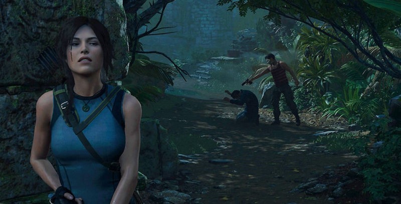 lara croft videojuego