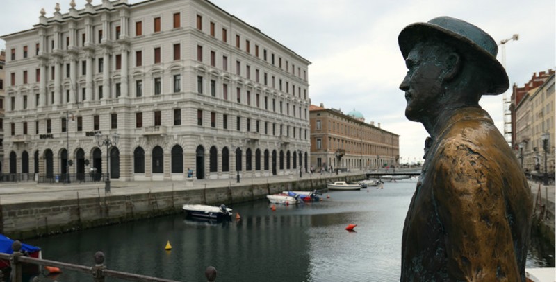 estatua joyce trieste