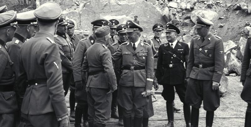 himmler en mauthausen