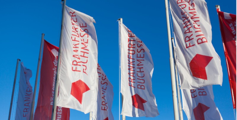 banderola feria del libro de francfort