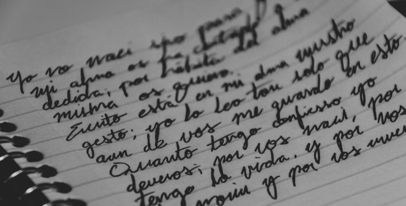 castellano escrito a mano