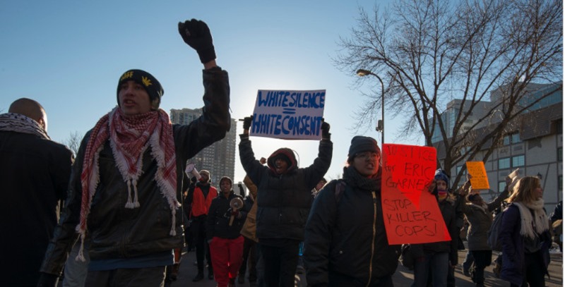 protesta comunidad negra