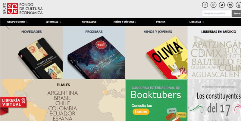 web fondo de cultura economica